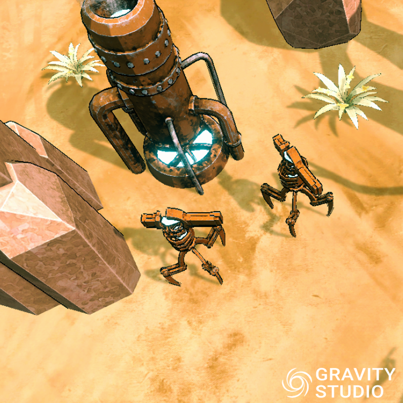 Meta_evar's tweet photo. Strange machines roam the desert !
@GravityStudio_
#indiedev #IndieGameDev #unity3d https://t.co/jEYSsfmUmX