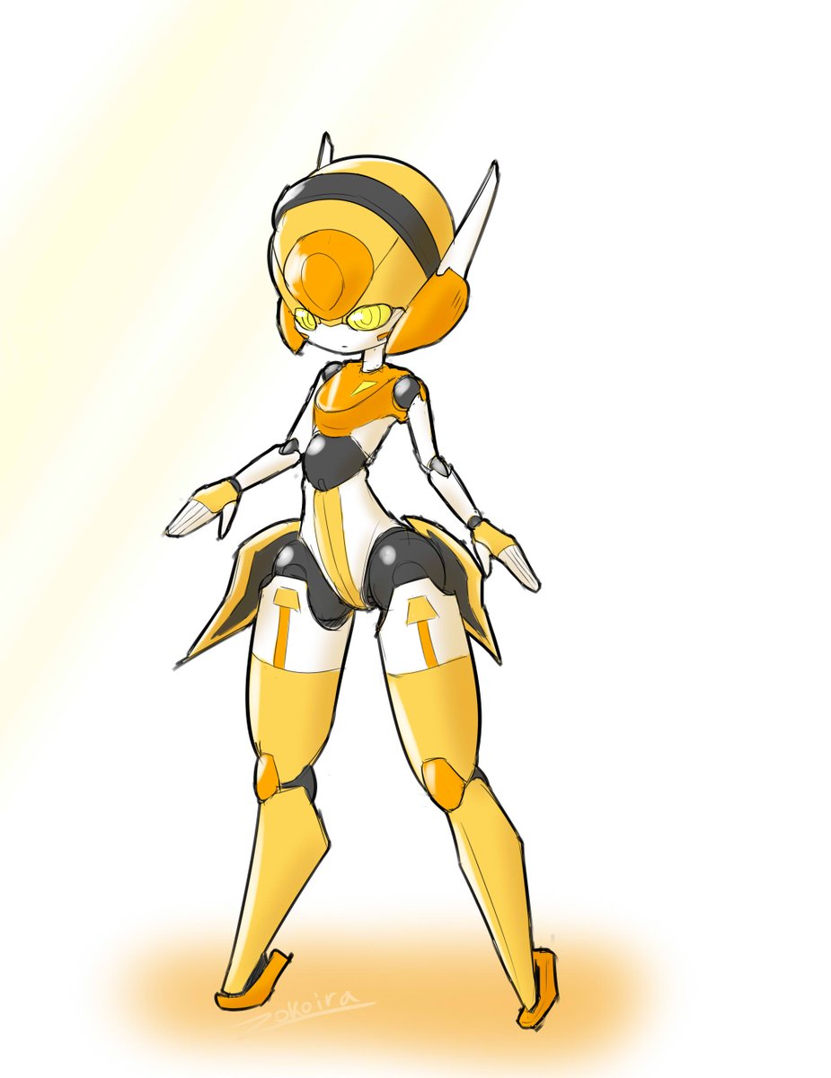 らくがきロボ娘 