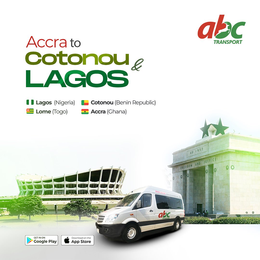 Let’s go!!! 
Book now via our APP or visit any of our terminals west africa wide. 
onelink.to/jkyz5n