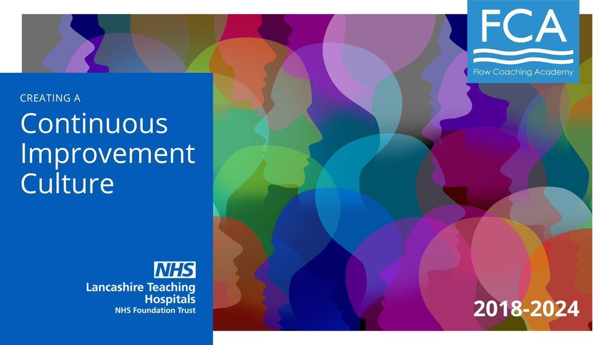 Flow Coaching Academy (@fca_coaching) on Twitter photo Here's what you've been waiting for! Read Creating a Continuous Improvement Culture; the journey @Lancshospitals to implement a culture of #Improvement across their trust. <a href="/LancsHospCITeam/">Continuous Improvement @ LTHTR</a>
Read it here - buff.ly/3SlJxYt
#ContinuousImprovement #PositiveChange #NHS Here's what you've been waiting for! Read Creating a Continuous Improvement Culture; the journey @Lancshospitals to implement a culture of #Improvement across their trust. <a href="/LancsHospCITeam/">Continuous Improvement @ LTHTR</a>
Read it here - buff.ly/3SlJxYt
#ContinuousImprovement #PositiveChange #NHS