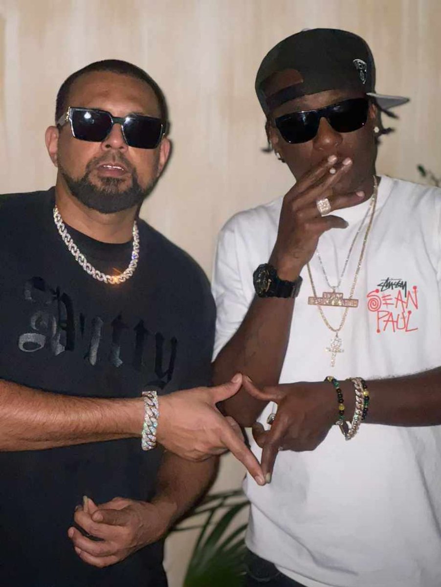 The Duo you don’t know you needed. Sean Paul &amp; Charly Black at Big Yard Studio! 🔥🔥