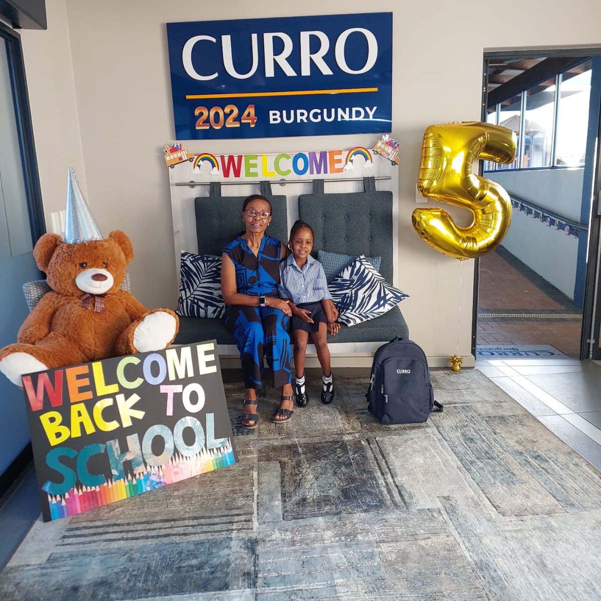 CURRO_SCHOOLS's tweet photo. Stepping into Grade 1 with excitement and a backpack full of dreams! πβ¨
We wish our Grade 1 learners with luck as they enter this new and exciting chapter!π₯°
#FirstDayAdventures https://t.co/Y4zpB8ETNW
