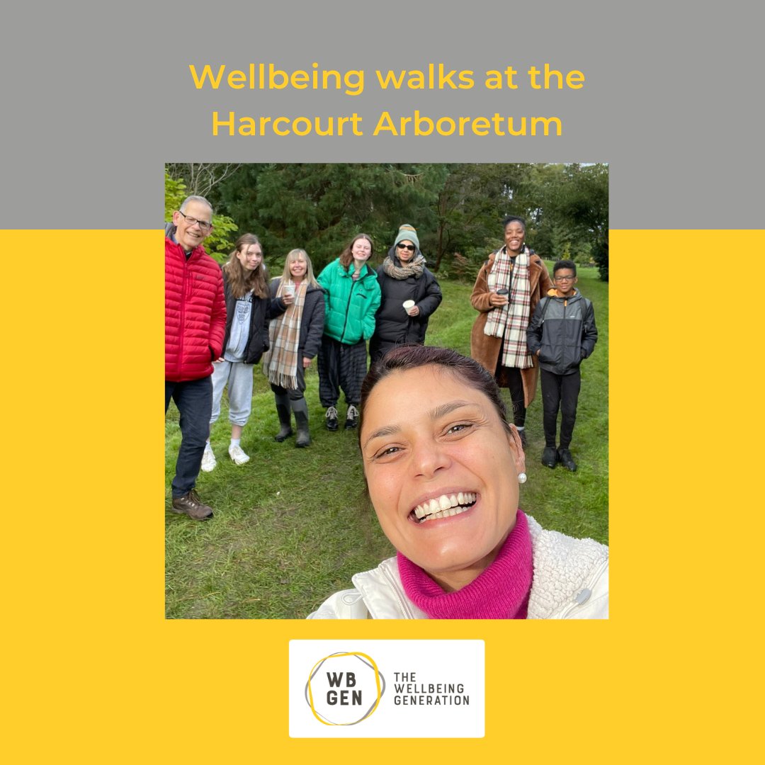 Some of the friendly faces from one of the wellbeing walks we conducted at the Harcourt Arboretum :)
⁠
#wellbeingwalks #wellness #mindset #health⁠ #worklifebalance #renewalrevolution #youthmentalhealth #mentalhealthmatters #liveonpurpose