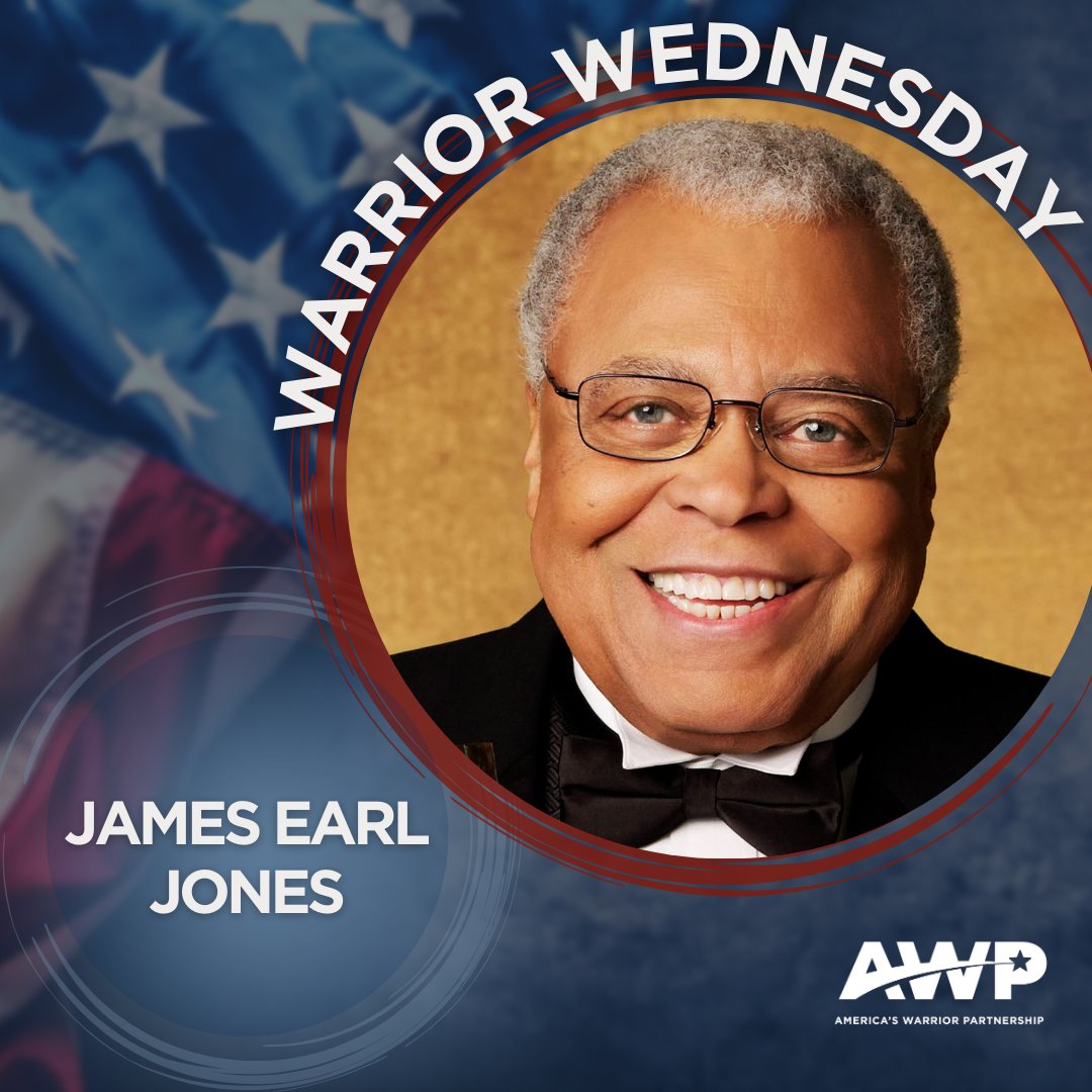 🎉 Happy 93rd Birthday to James Earl Jones! 🇺🇸 Did you know this iconic EGOT recipient is also a #USArmy vet?
Join us in saluting this legendary actor on his birthday! 🎂🎈 #WarriorWednesday #JamesEarlJones