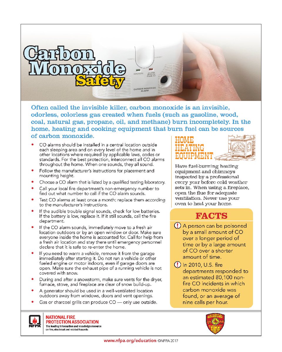 The cold weather is here & our heating systems are working extra hard to keep up & keep us comfortable! Please make sure that your property has working Carbon Monoxide detectors! Without one, you getting sick(or worse) is the only way you will know there is a problem!