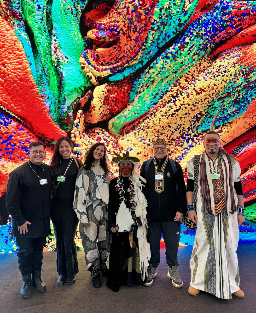 refikanadol's tweet photo. Dear friends, besides the significant positive impact of Dataland and our Large Nature Model — Winds of Yawanawa received most acknowledgment as the most impactful blockchain project here at the World Economic Forum! We are deeply honored and thankful for our collectors! https://t.co/bslKc4CzLn