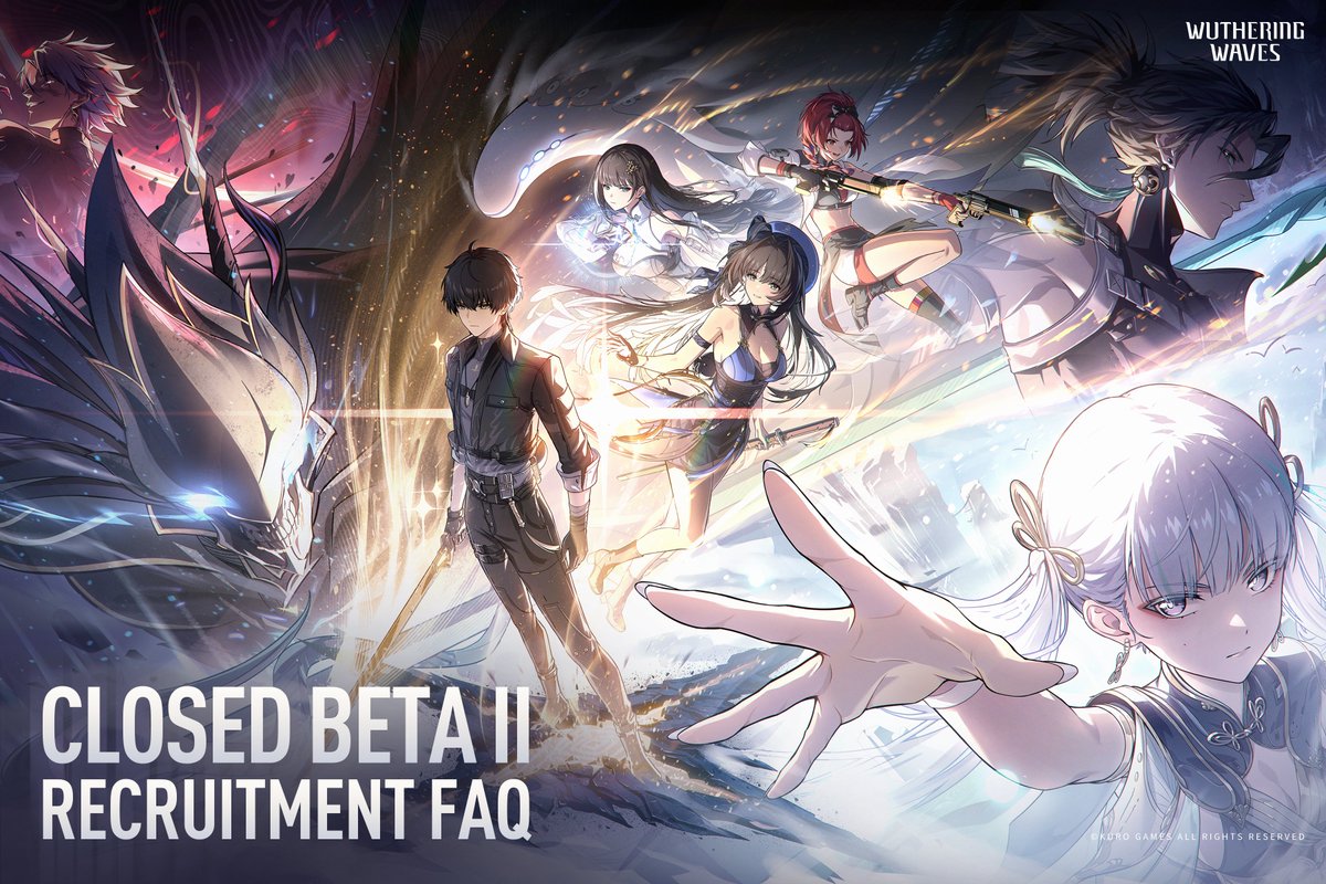 Wuthering_Waves's tweet photo. Wuthering Waves CBT2 Recruitment is ongoing!
To help understand the details of the CBT2 recruitment, we have compiled the following FAQs and answers. We recommend Rovers read them carefully before filling out the recruitment questionnaire:
https://t.co/RdxUCmALze https://t.co/xHAZU3NgAV
