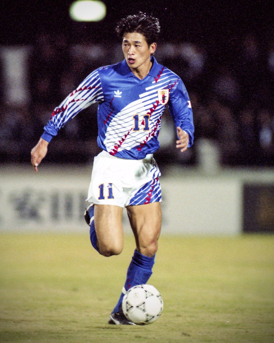 classicshirts's tweet image. Kazuyoshi Miura won the Asian Cup with Japan back in 1992 and at the age of 56 he is still playing, now at Oliveirense in Portugal!