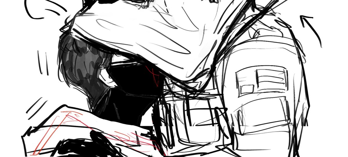 ⠀
จะให้เอาผ้าขึ้นตรงนี้
ไม่เอาละ

แต่ถ้าหมอนี่อยากดู

“. . .”

ผ้าปิดหน้าที่ยาวพอจะคลุมหน้าอีกฝ่ายได้ มันเลิกขึ้นแล้วโปะเข้าไปแบบนั้น แล้วก็ยิ้มให้ดู

“เห็นยัง?”

⠀