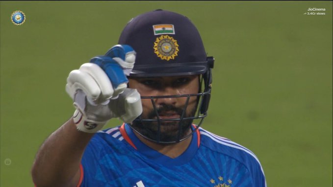 🚨 THIS IS THE GREATEST KNOCK OF THE T20I HISTORY.

ROHIT SHARMA IS THE 🐐.