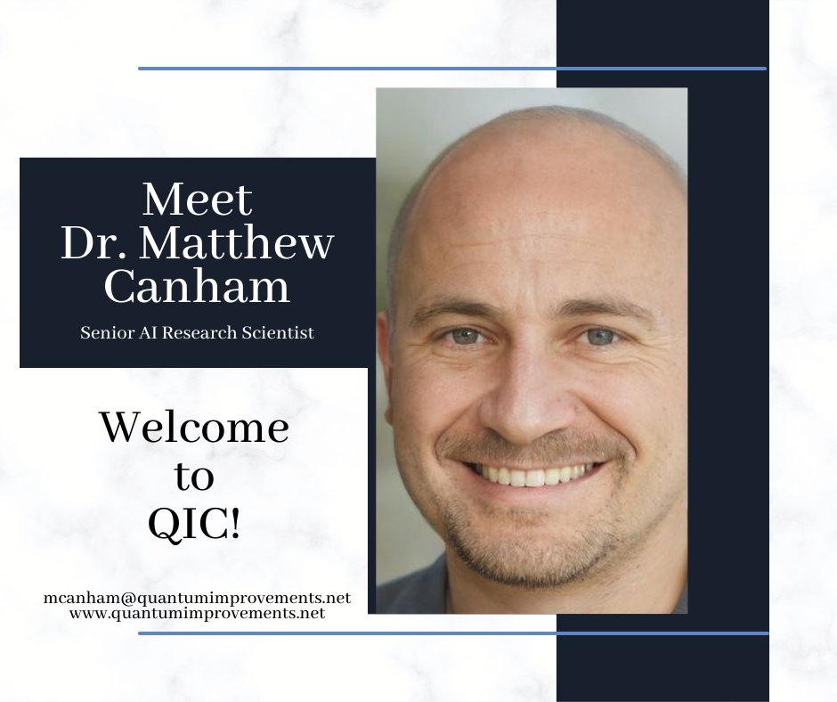 QIC is thrilled to announce that Dr. Matthew Canham has joined the team as a Senior AI Research Scientist, where he'll be conducting research on human-AI integration, human factors in cybersecurity, and human performance. #trainwithqic #hiring #AI #cybersecurity #defense