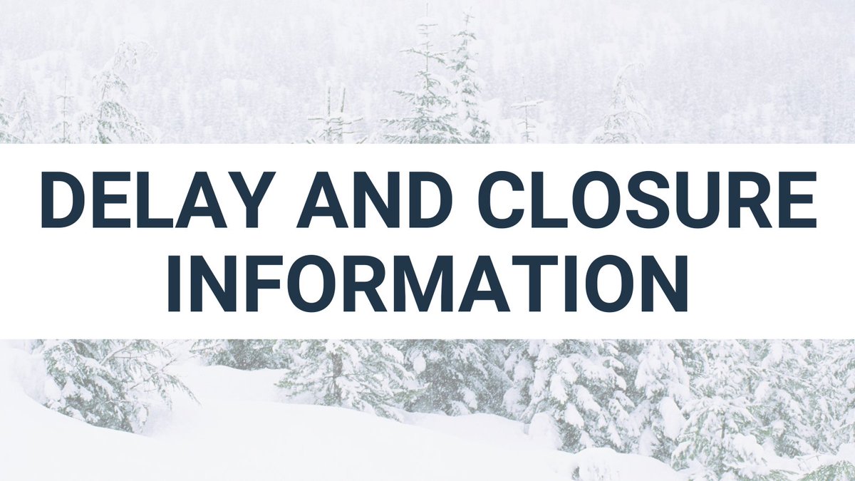 Our Clatsop, Columbia and Washington Service Centers are closed today (Wednesday, Jan. 17). Our Tillamook Service Center is on a 2-hour delay. NWRESD schools and programs will follow the closure and delay decisions of the component districts where they are located.