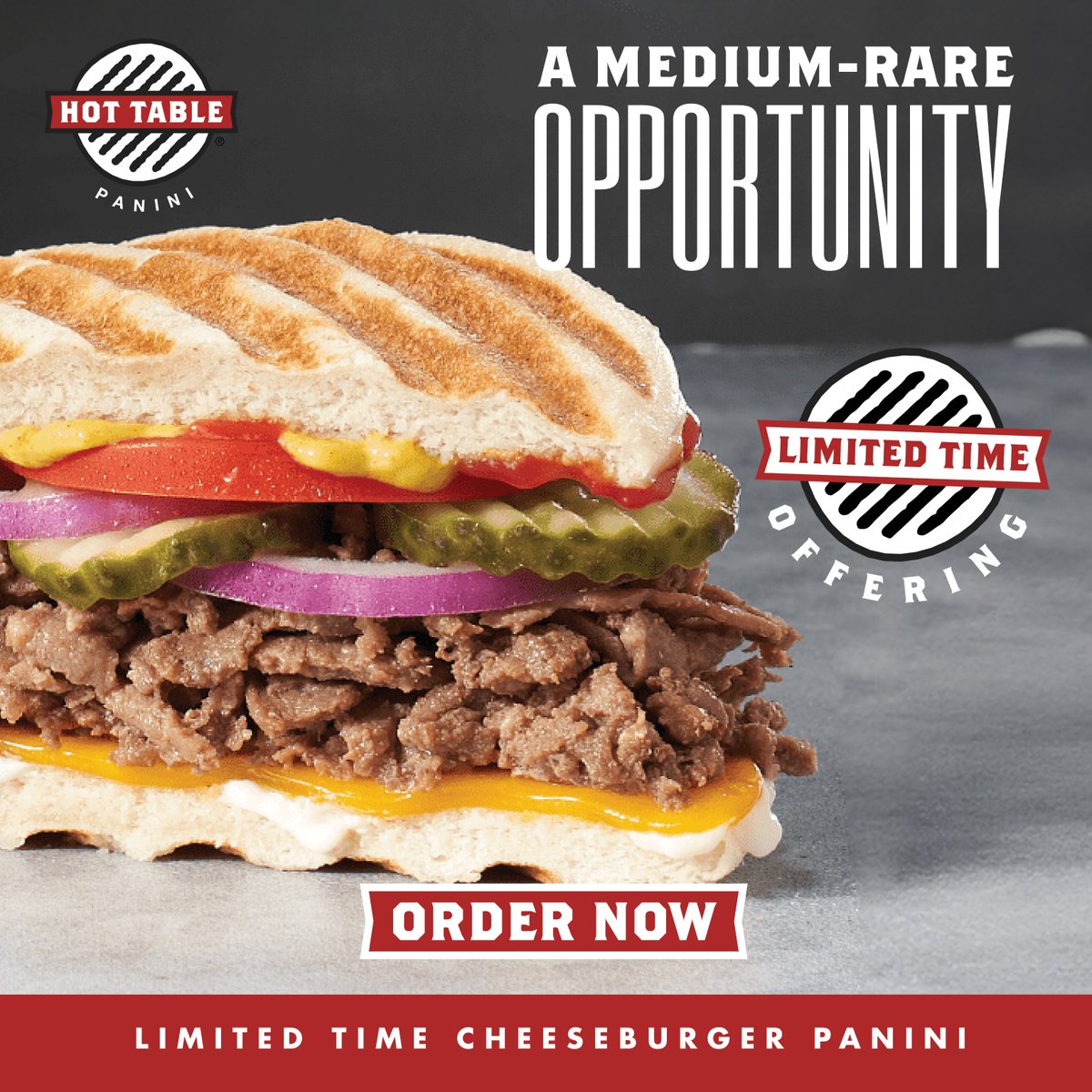 Celebrate #DitchYourResolutionDay with our new Cheeseburger panini! 🍔

#DitchYourResolutionDay #Imdonewithmydiet #yum #cheeseburg #nomoresalads #nomoregym
