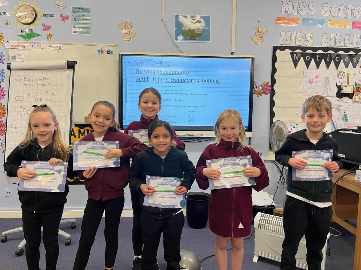 So pleased to award these superstars with their pen licenses!