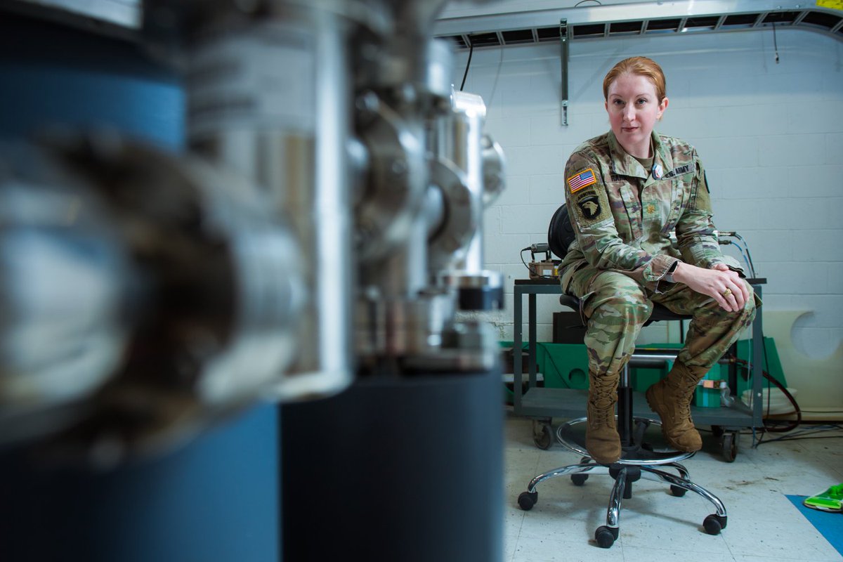 After three deployments in Afghanistan, Lt. Col. Jill Rahon is now working as an NSE PhD student on engineering solutions to enforce nuclear nonproliferation treaties. “We need to ensure that this powerful technology is not being misused,” she says. mitsha.re/zyhZ50QrJRJ