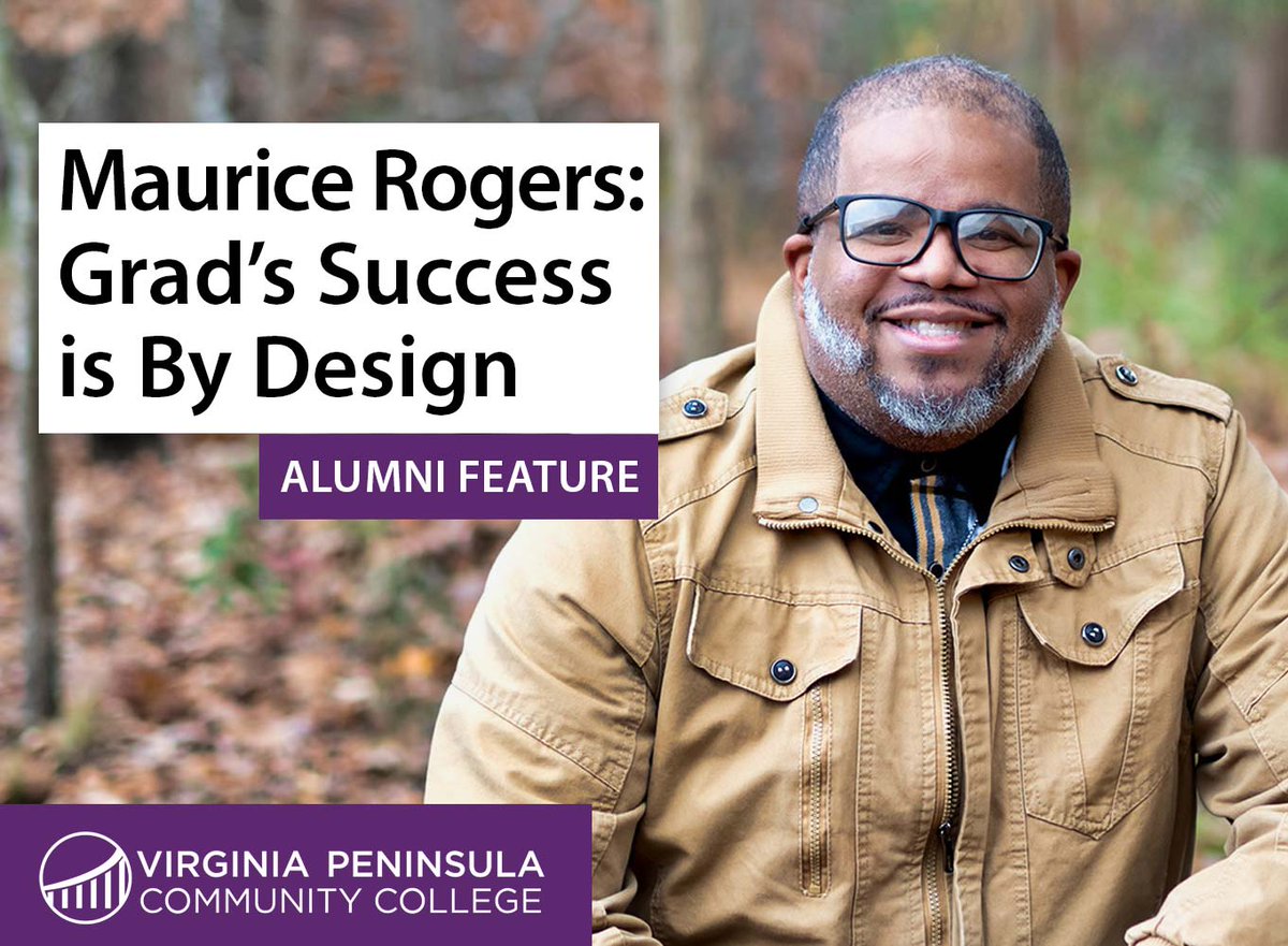 VPCCva's tweet image. Maurice Rogers: This Graduate’s Success is By Design bit.ly/47EtQ2M #vpccva #alumnifeature #gatorfamily