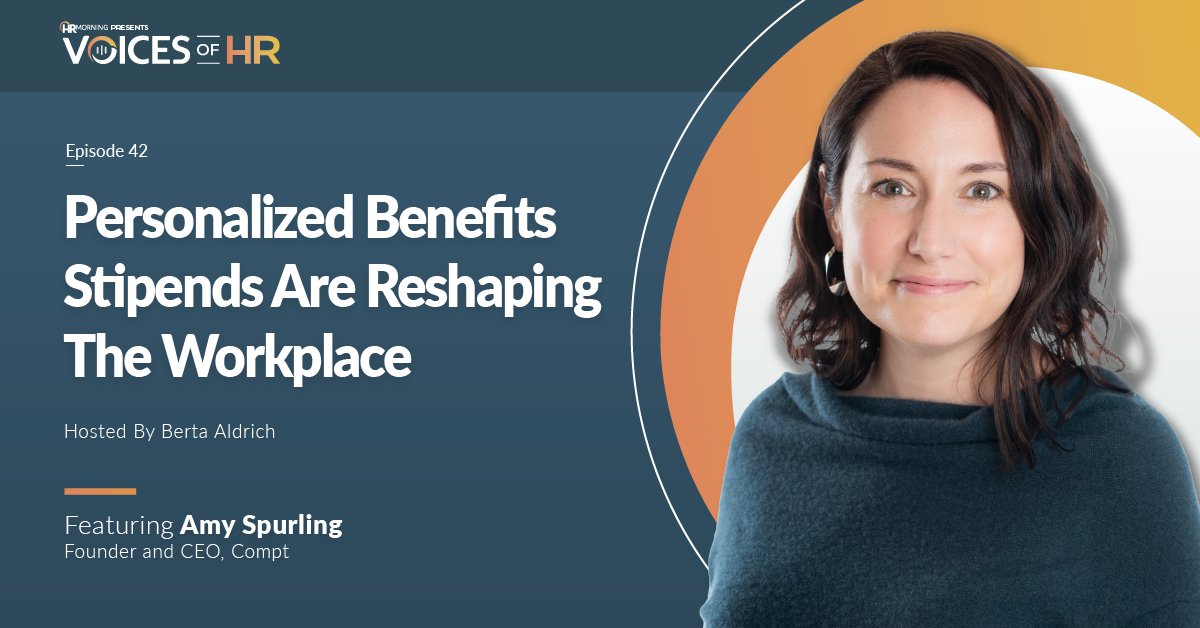 In 2024, #benefits are more important than ever. But not all benefits are created equal. That's why we've brought in @AmySpurling, founder and CEO of @ComptHQ, to talk all things #benefits and stipends on our brand new Voices of HR episode. Listen here: rfr.bz/t8wl02c