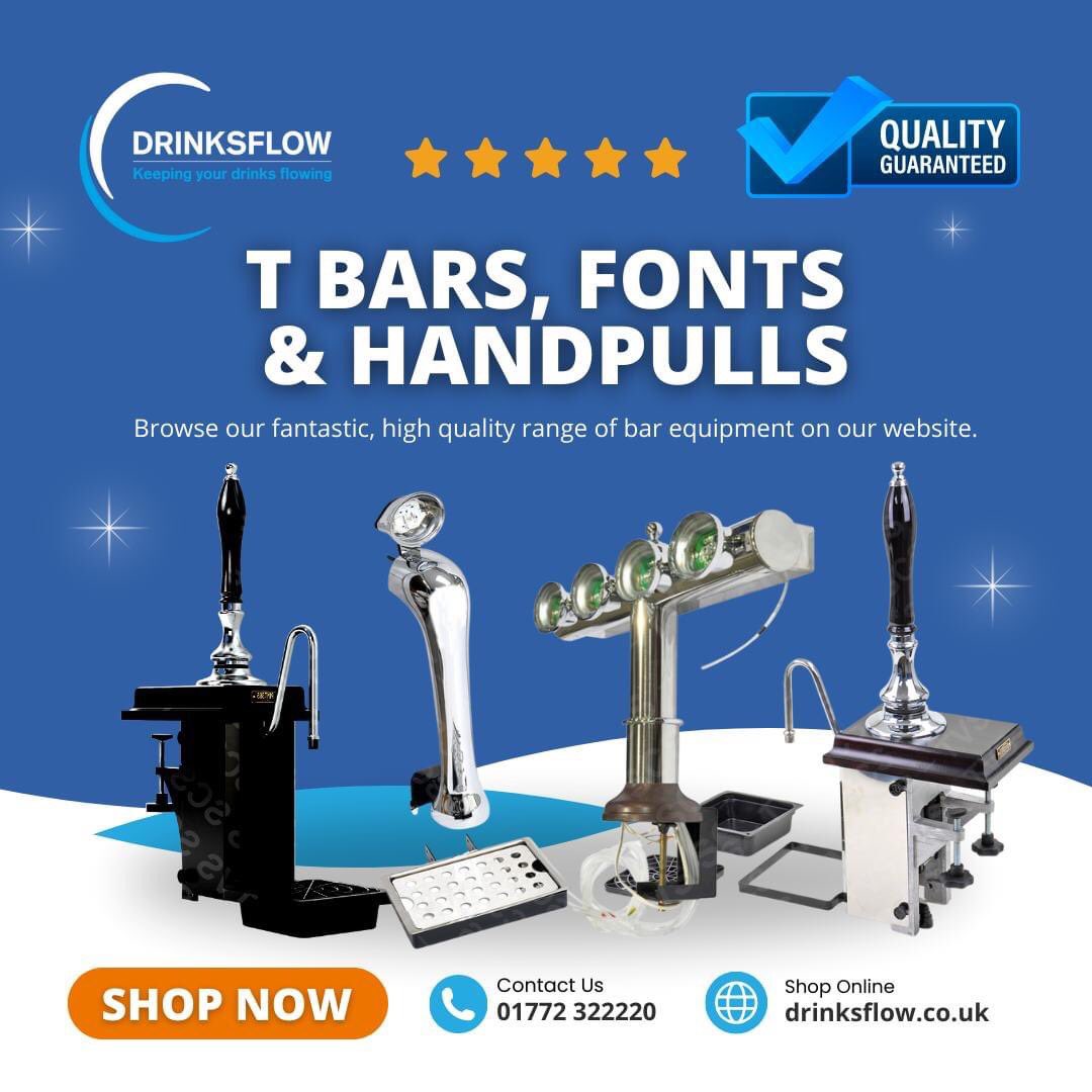 𝗧 𝗕𝗮𝗿𝘀, 𝗙𝗼𝗻𝘁𝘀 &amp; 𝗛𝗮𝗻𝗱 𝗣𝘂𝗹𝗹𝘀 ⭐⭐⭐⭐⭐

Complete range of high quality t bars, fonts and other bar equipment available to buy online, with next day delivery!

𝗕𝘂𝘆 𝗢𝗻𝗹𝗶𝗻𝗲: tinyurl.com/3zdzrzkk