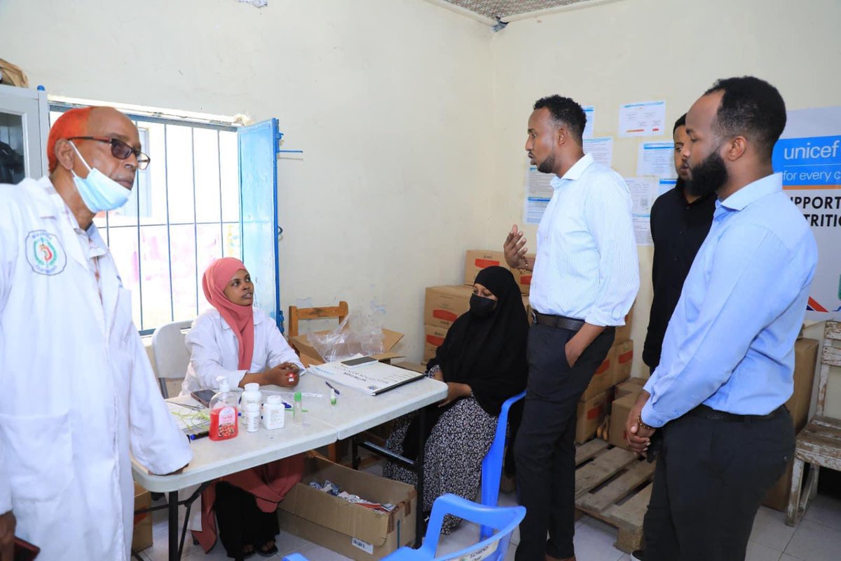 caraale54's tweet photo. I paid a visit to Hodan Health Center to inspect the status of the facility and the efficiency of the services provided to banadir residents .

The dedication of this facility’s staffs in providing healthcare services is truly commendable . https://t.co/bksf5q7IMr