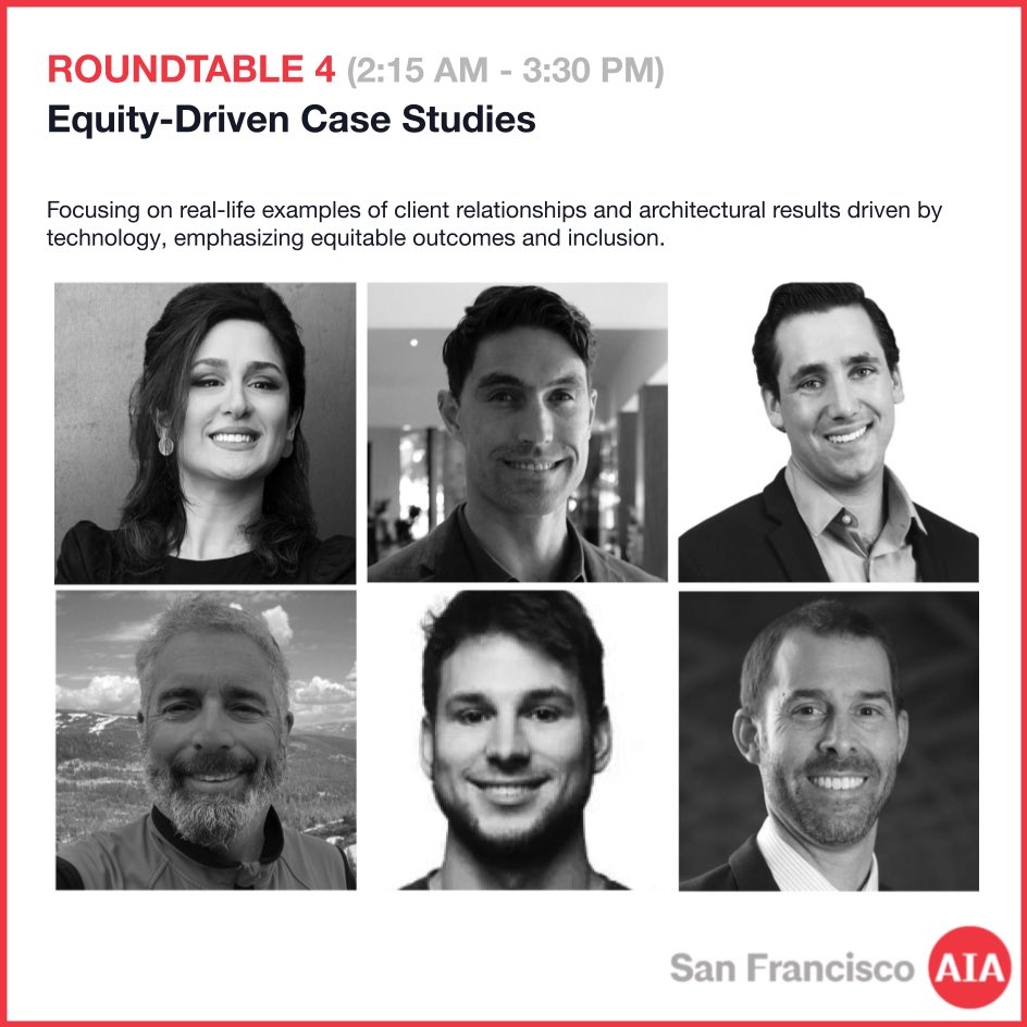 Kicking off 2024 by participating in the upcoming AIA San Francisco #Design #Technology Symposium on Feb 9th! Join us if you're in the Bay Area!

aiasf.org/event/2024-aia…