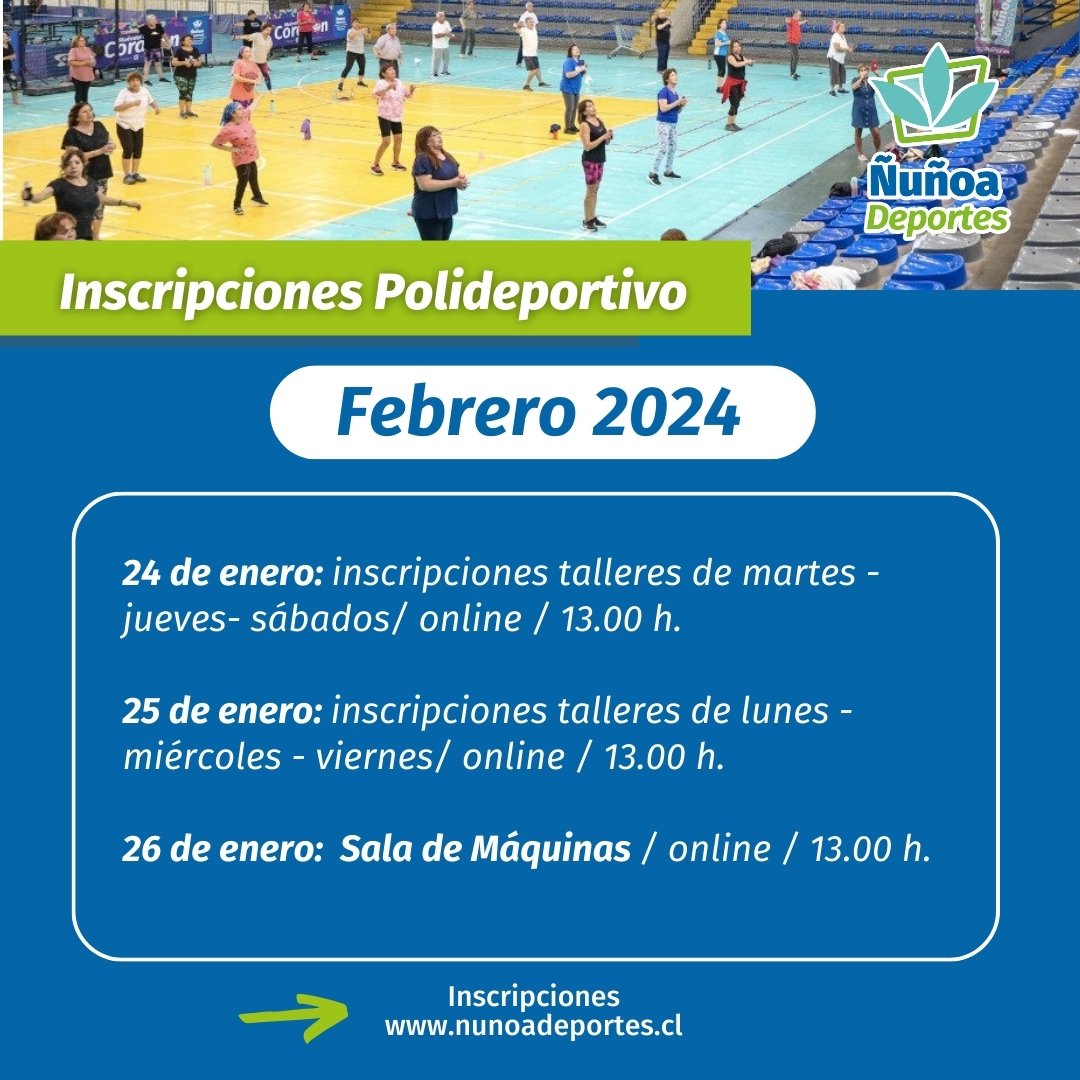 Ñuñoa Deportes tweet media