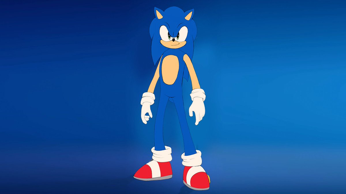 Artist @WrenchMaster4 made a Sonic skin concept with Fortnite's proportions, and it's as perfect as it gets. 🔥 Would yall want to see this officially in the game ⁉️