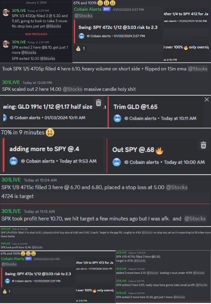 Just a sample of the last 2 weeks from our pro stock analysts. $15k profit if you followed! Not every trade is a winner, but these 2 are on fire right now. whop.com/eve-robotics/ code EVE2024 for 25% off any tier membership for life