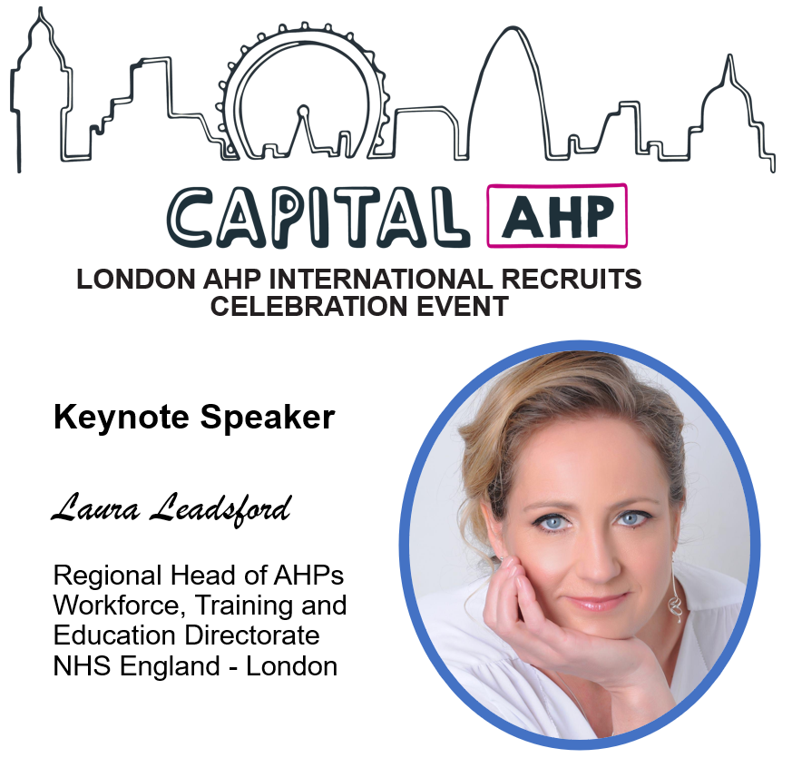 Come along to our #LondonAHPCelebrationEvent on 5 February and hear from Laura Leadsford, the Regional Head of AHP.
She will be offering her insight on Developing AHPs via Education &amp; training.
Sign up and find out more ➡️ events.england.nhs.uk/events/london-… <a href="/Moosie67Laura/">Laura Leadsford</a>