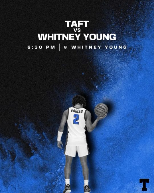 Game Day!

Conference play is back tonight as Taft is headed to Whitney Young High School. 

JV- 5pm 
Varsity- 6:30pm 

#stayhungry #stayhumble 🦅🏀

If you can’t make it to Whitney Young, our freshmen will be playing at home tonight against Northridge. 
A-Team 5pm B-Team 6:30pm