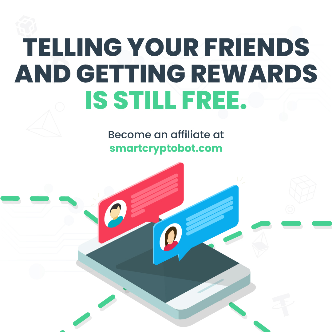 smart_cryptobot's tweet image. We got a very easy to use #affiliate system that gives you rewards for bringing your friends! Make your trades easier together with Smart Crypto Bot.

Get Smart Crypto Bot now by visiting smartcryptobot.com

#smartcryptobot #scb