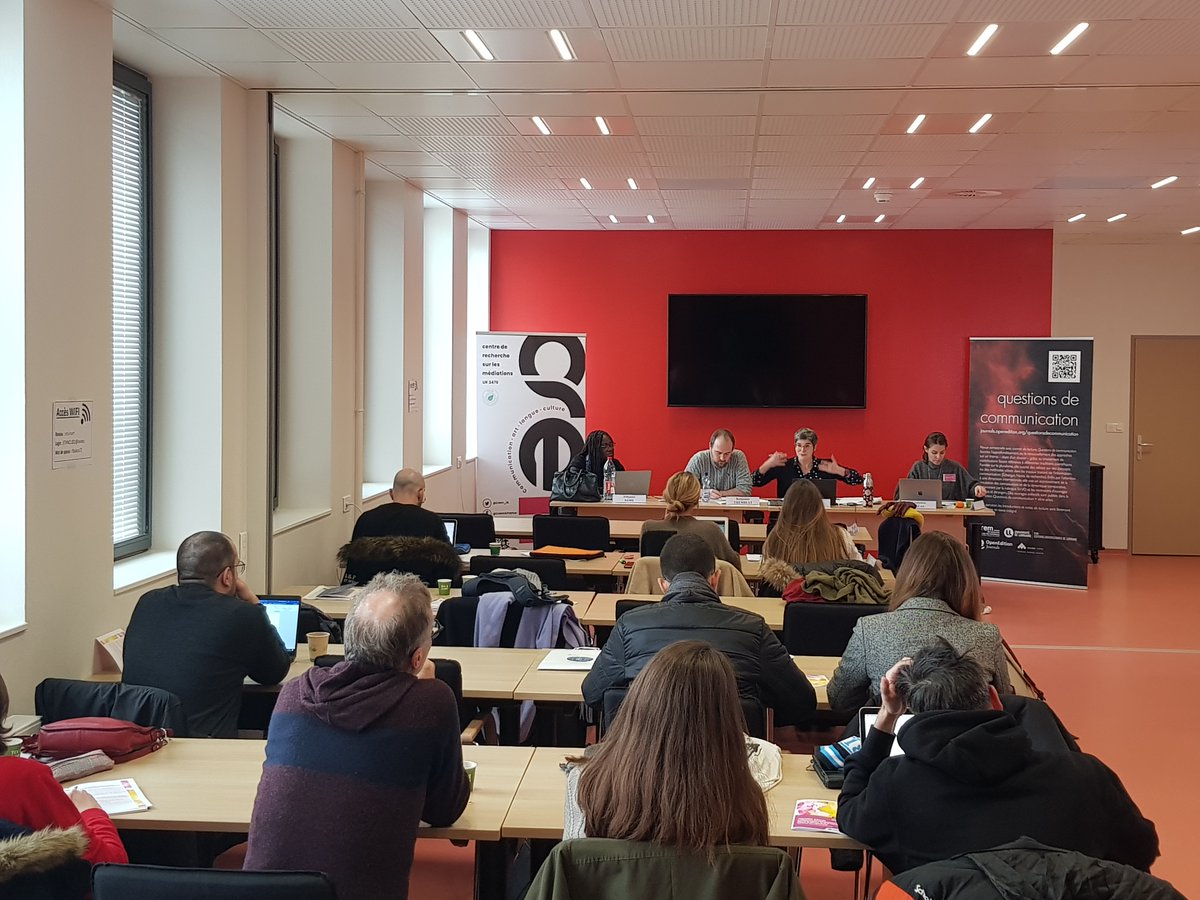 Centre de recherche sur les médiations tweet media