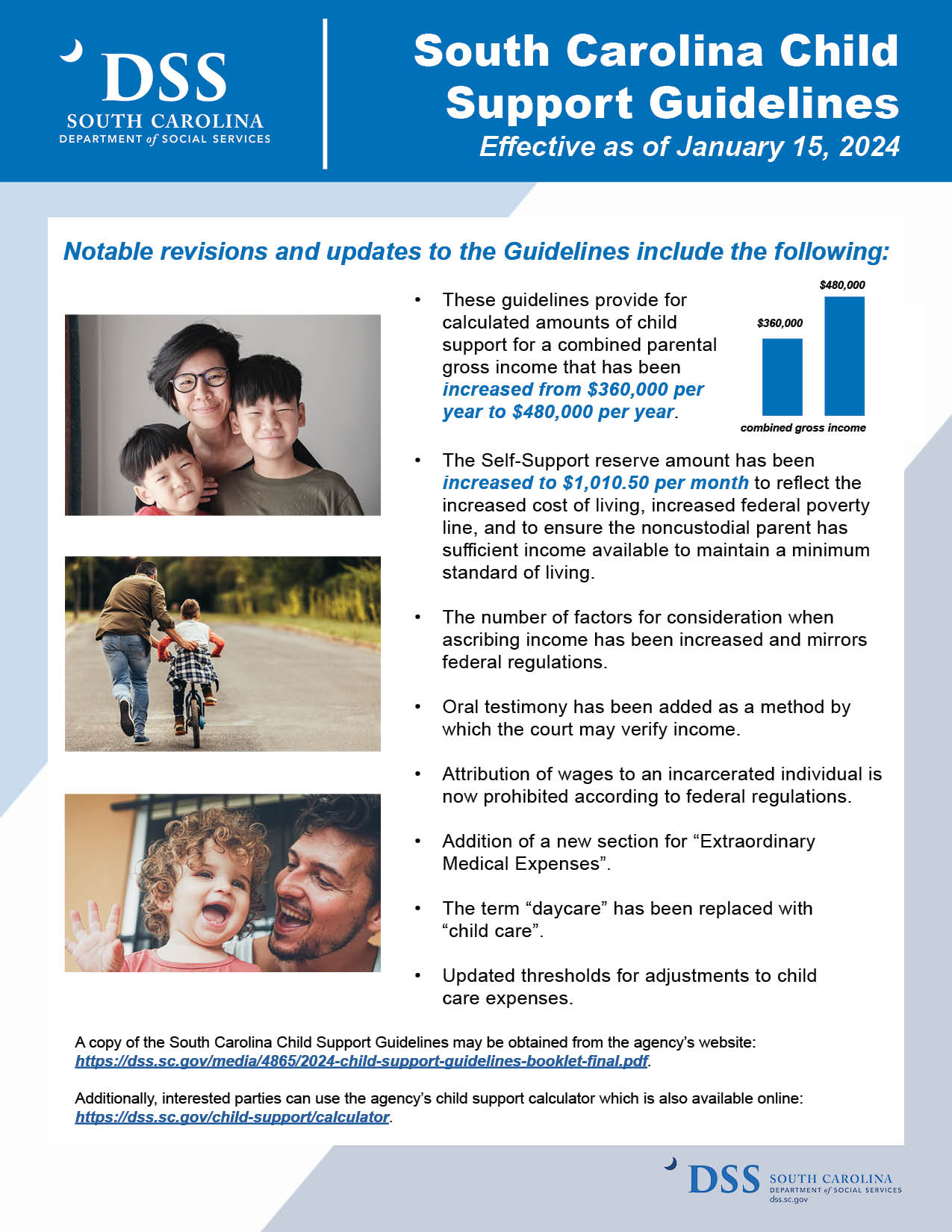 SC Social Services on X: &ldquo;The Child Support Guidelines were 