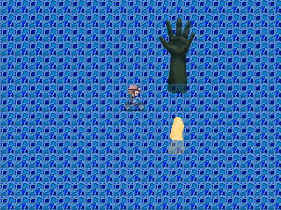 arva_2kki's tweet photo. New Yume 2kki patch is updated! The entrance to Stingray Skies through Fountain World is available now.

The entrance between Prehistoric Passage and MAP 1642 is still broken; I'll send the proper bugfix to @yasako3dreaming right now. My apologies. https://t.co/y129Q2iRnI