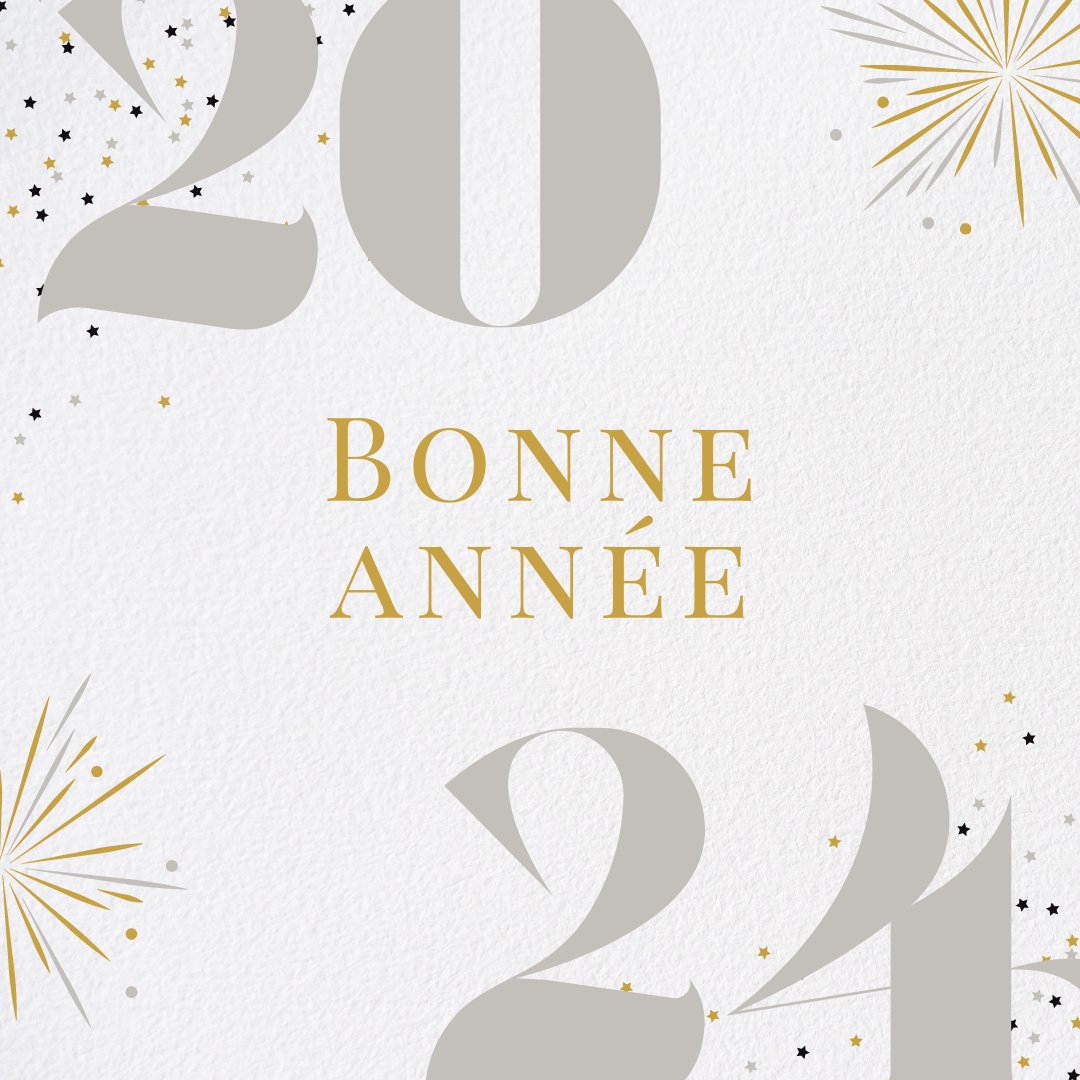L'équipe d'Eaudoc vous souhaite une belle année 2024 !!