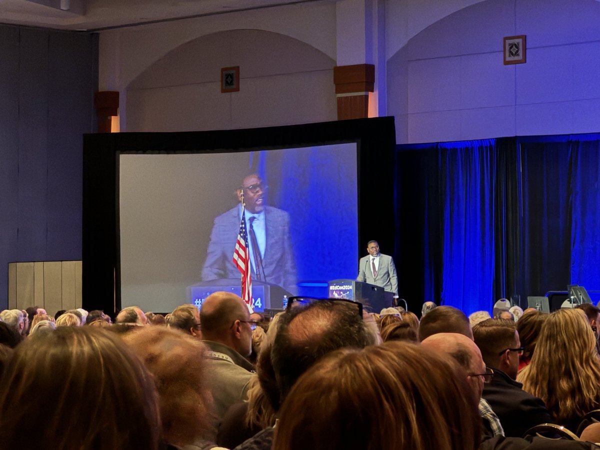 #EdCon2024 Intro by Dr. Posley… Here we go! Celebrating Wisconsin Public Education.