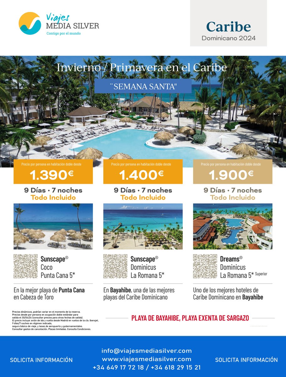 Nos vamos al Caribe...te vienes?