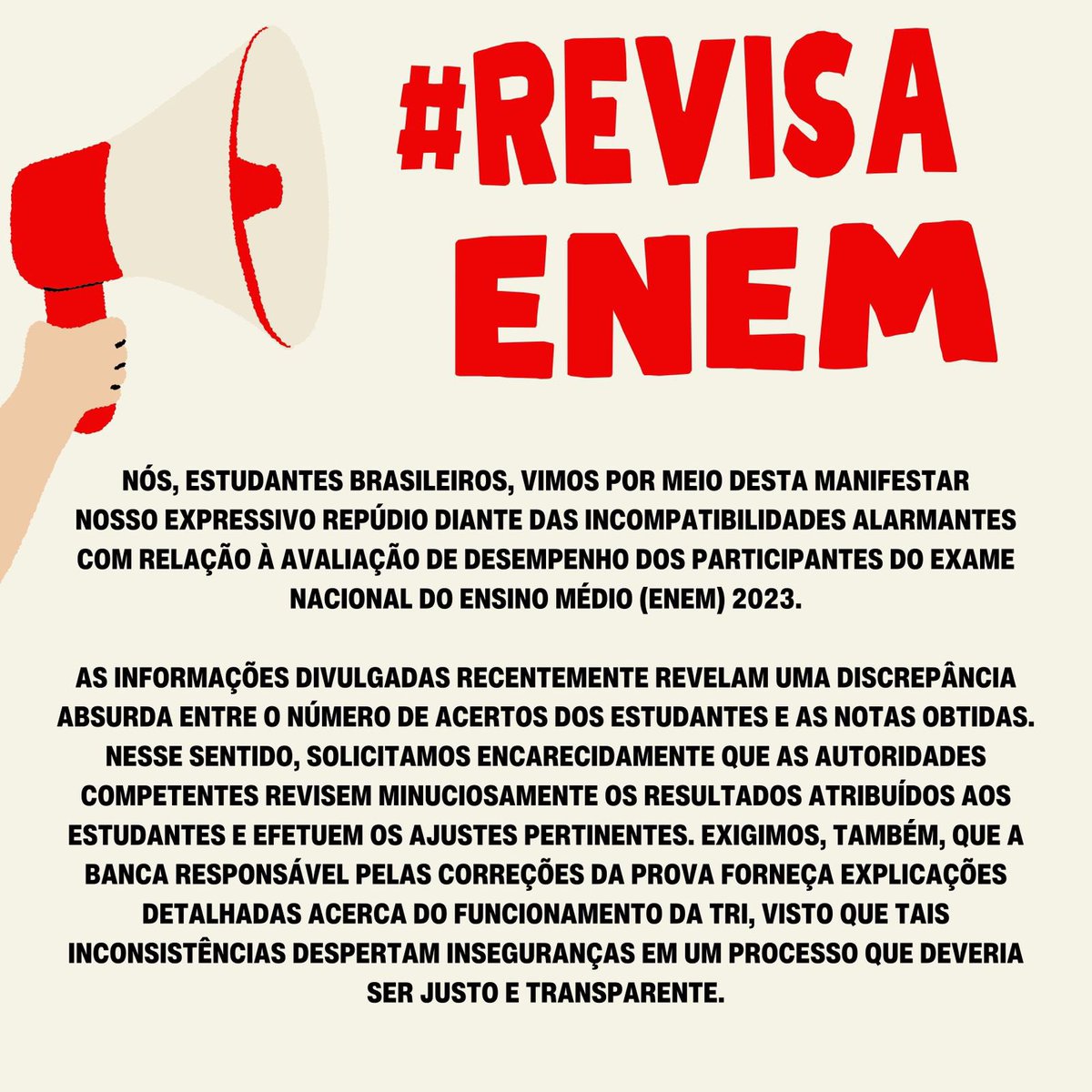 issystudies's tweet image. os estudantes merecem respeito.

A discrepância é gigantesca, chega a ser bizarro.

#REVISAENEM