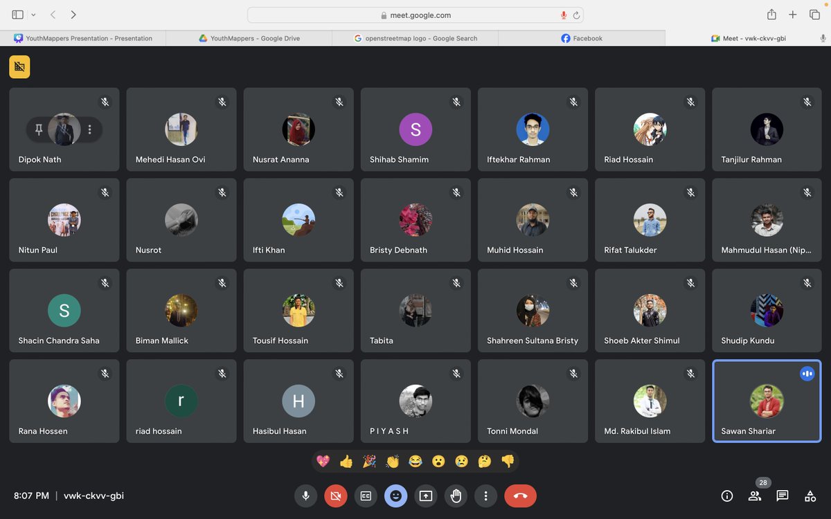 sshariar1991's tweet image. @youthmappers at Barishal University is one of the powerhouses in Bangladesh community. Yesterday I conducted an introductory session with the newly recruited team members of the chapter. 

#YouthMappers
#YouthMappersBD
#OSMBD