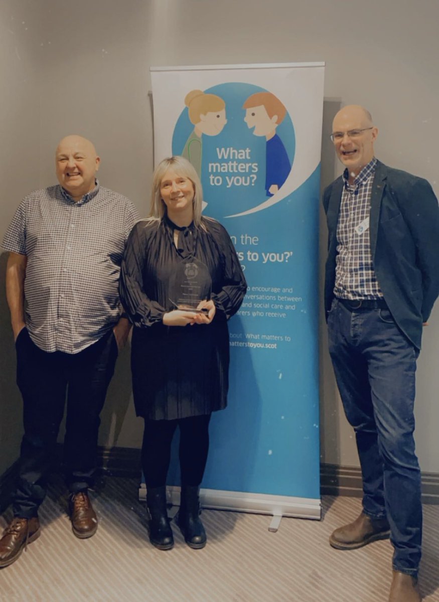 cjsturrock (@cjsturrock) on Twitter photo Huge congratulations <a href="/stobiegirl/">Penny McManus</a> on winning the Jane Davies award for Person- Centred Practice.
Inspiring and thought- provoking day enjoyed by all #wmty24 <a href="/Vrichmond1/">Victoria Richmond</a> <a href="/tommyNtour/">Tommy Whitelaw BCAh</a> <a href="/online_his/">Healthcare Improvement Scotland</a> <a href="/NHSTayside/">NHS Tayside</a> <a href="/suz_eva/">Suzanne Whyte</a> Huge congratulations <a href="/stobiegirl/">Penny McManus</a> on winning the Jane Davies award for Person- Centred Practice.
Inspiring and thought- provoking day enjoyed by all #wmty24 <a href="/Vrichmond1/">Victoria Richmond</a> <a href="/tommyNtour/">Tommy Whitelaw BCAh</a> <a href="/online_his/">Healthcare Improvement Scotland</a> <a href="/NHSTayside/">NHS Tayside</a> <a href="/suz_eva/">Suzanne Whyte</a>