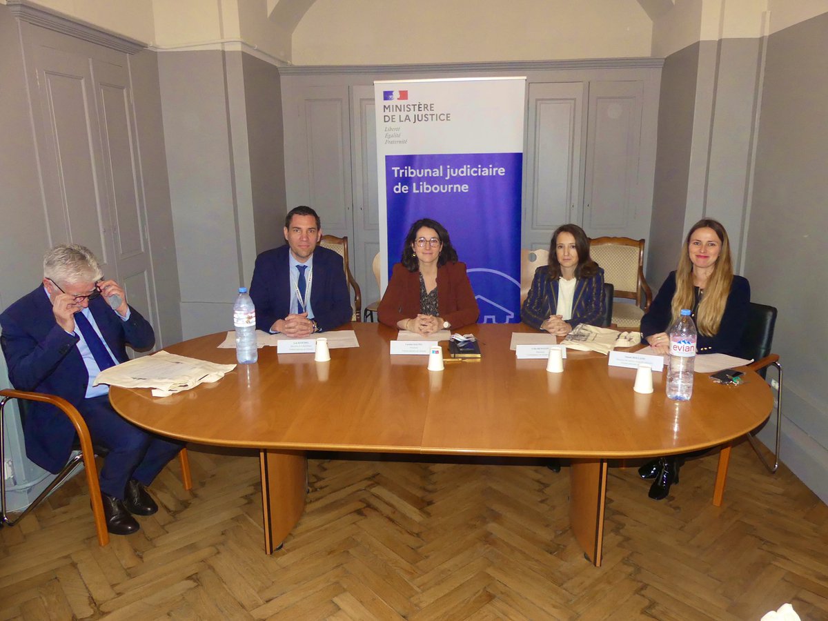 Le tribunal judiciaire de Libourne a eu le plaisir d’accueillir les membres de l’Académie suisse de la magistrature venus dans le cadre d’un programme d’échange existant avec l’<a href="/ENM_France/">École nationale de la magistrature</a>