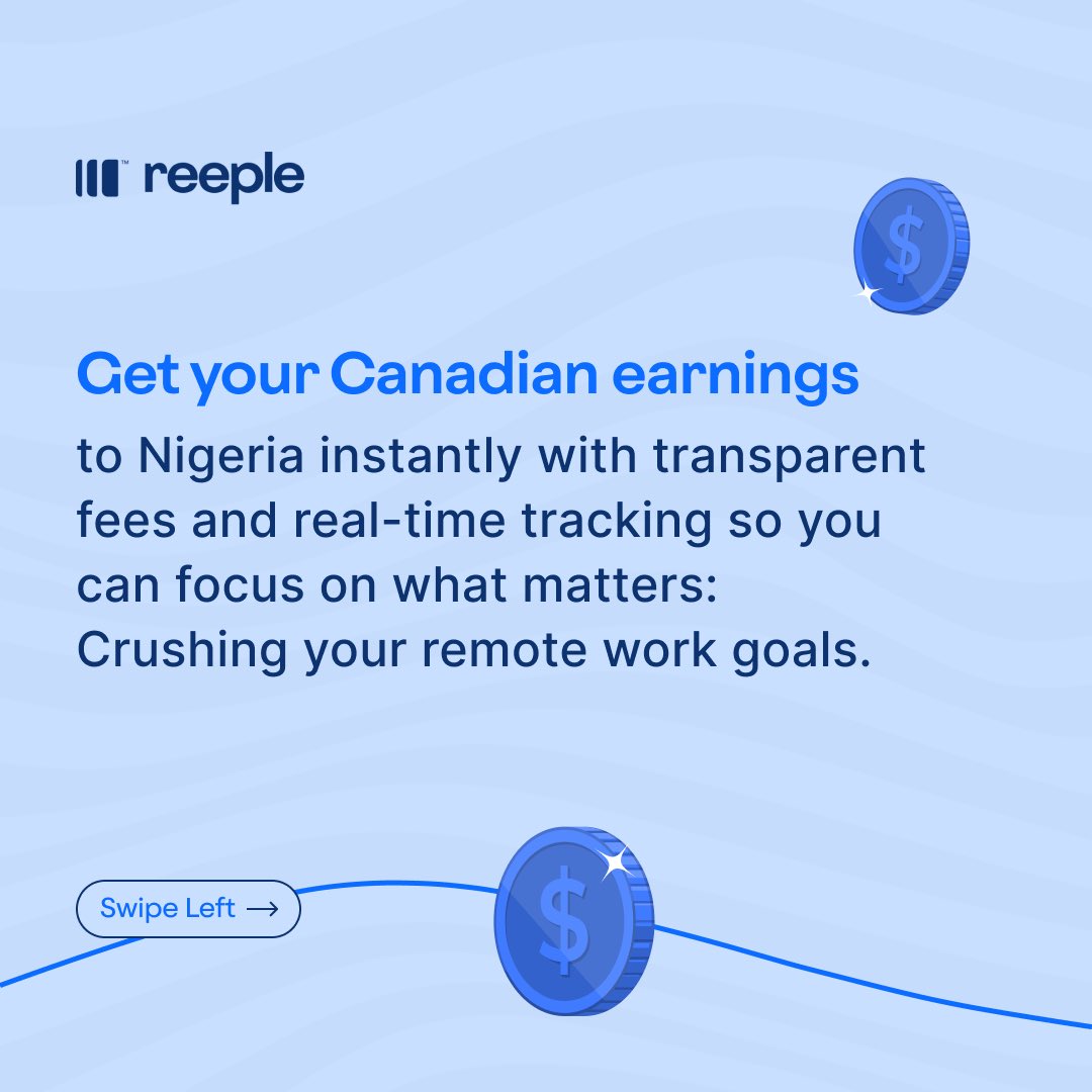 ReepleSupport's tweet photo. #BreezeByReeple #RemoteWorkMadeEasy #NigerianFreelancers #CanadaToNigeria #FinancialFreedom #FastTransfers #SecureTransactions #ComingSoon https://t.co/eXC8GxcW2K