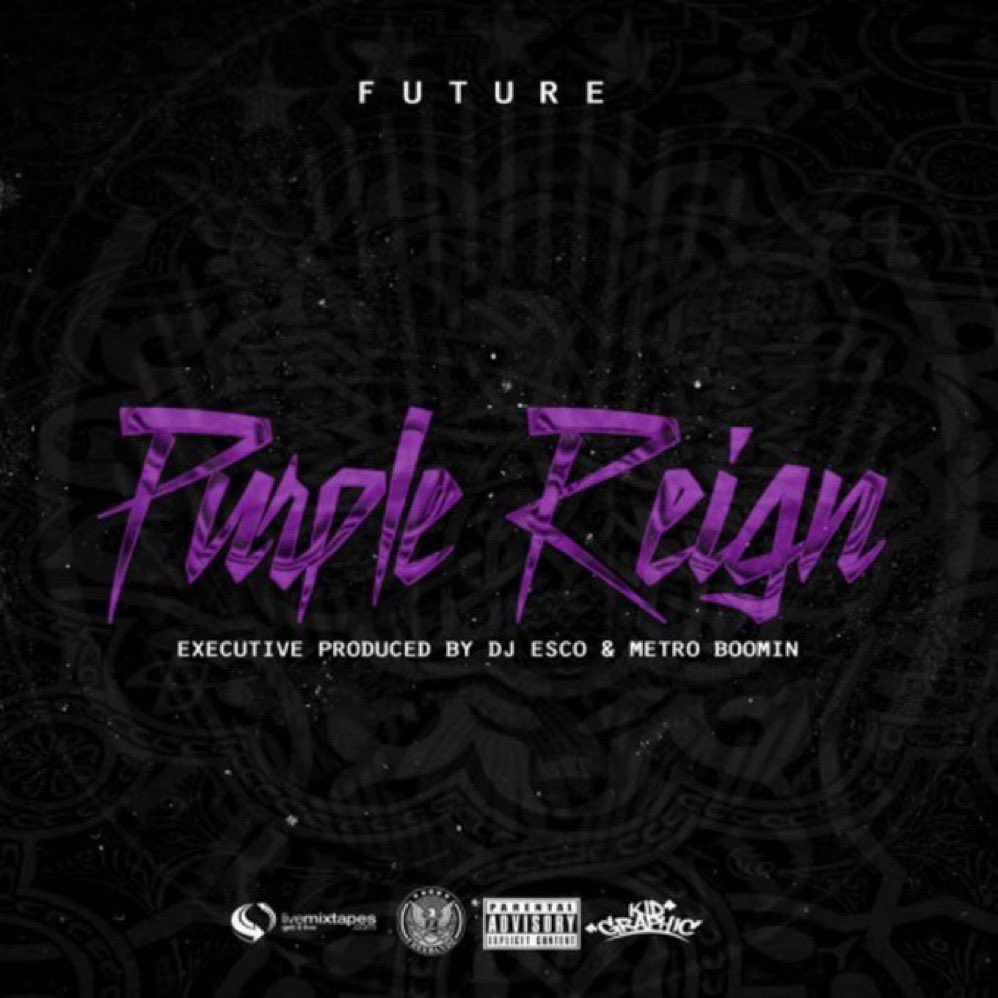 DailyLoud's tweet photo. Future dropped ‘Purple Reign’ eight years ago today https://t.co/eyfktyYbGJ
