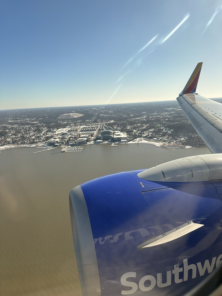 drschuette's tweet photo. A quick trip to our nation’s capital on @SouthwestAir (smooth flyin!) to watch the @StLouisBlues play! We’ll be the crazy #Blues fans in section 202!  #LGB 💙 https://t.co/obH1w85rZt