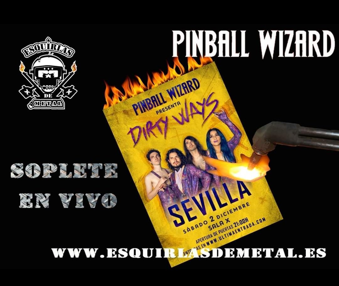 Así vivimos la penúltima actuación de <a href="/pinballwizardbd/">Pinball Wizard</a> en la <a href="/SalaXSVQ/">Sala X</a> de Sevilla. Artículo de C. Pulido "Lord Caldemort", con fotografía de <a href="/El_Puli_de_Cadi/">El Puli</a>

esquirlasdemetal.es/2024/01/11/pin…