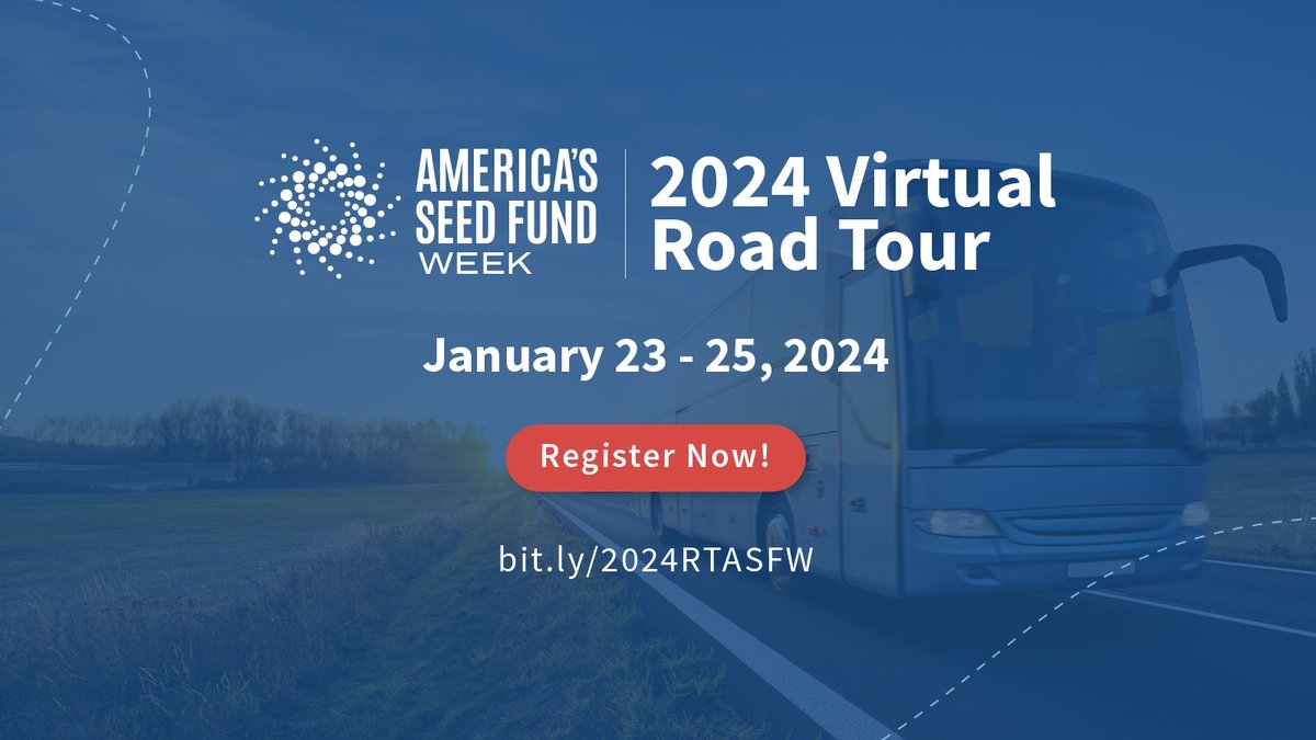 Hello Startup World! America’s Seed Fund Week 2024 takes place next week, 1/23 – 1/25, connecting technology entrepreneurs to the country’s largest source of early-stage funding -SBIR/STTR Programs Learn more and register! bit.ly/2024RTASFW