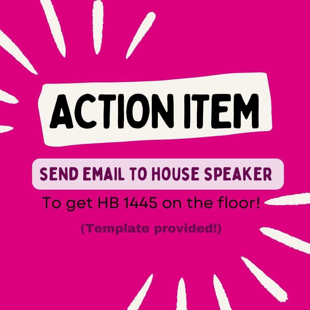 📢 ACTION: Send an email to get HB 1445 out of Rules Committee and onto the floor! 📢 Email House Speaker Laurie Jinkins - takes 30s with our easy action link! #waleg actionnetwork.org/letters/stop-p…