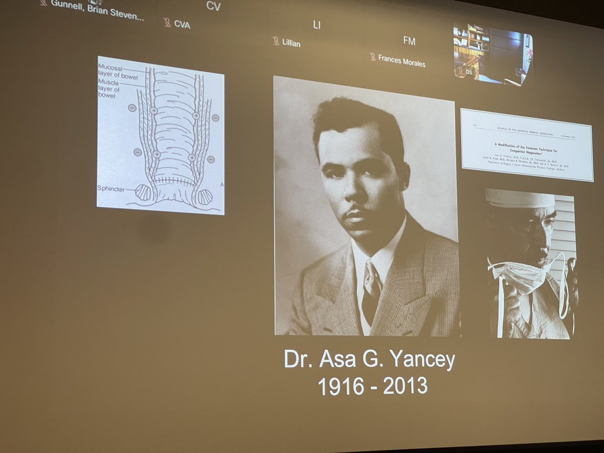 Excellent Chief Talk by @fleming_ii on the history of surgery usually not highlighted. Today he reminded us of the rich history of those Under Represented in Medicine…and why representation matters!! Great job…today and for the last 7 years. #HoosUVASurgery @BostonChildrens