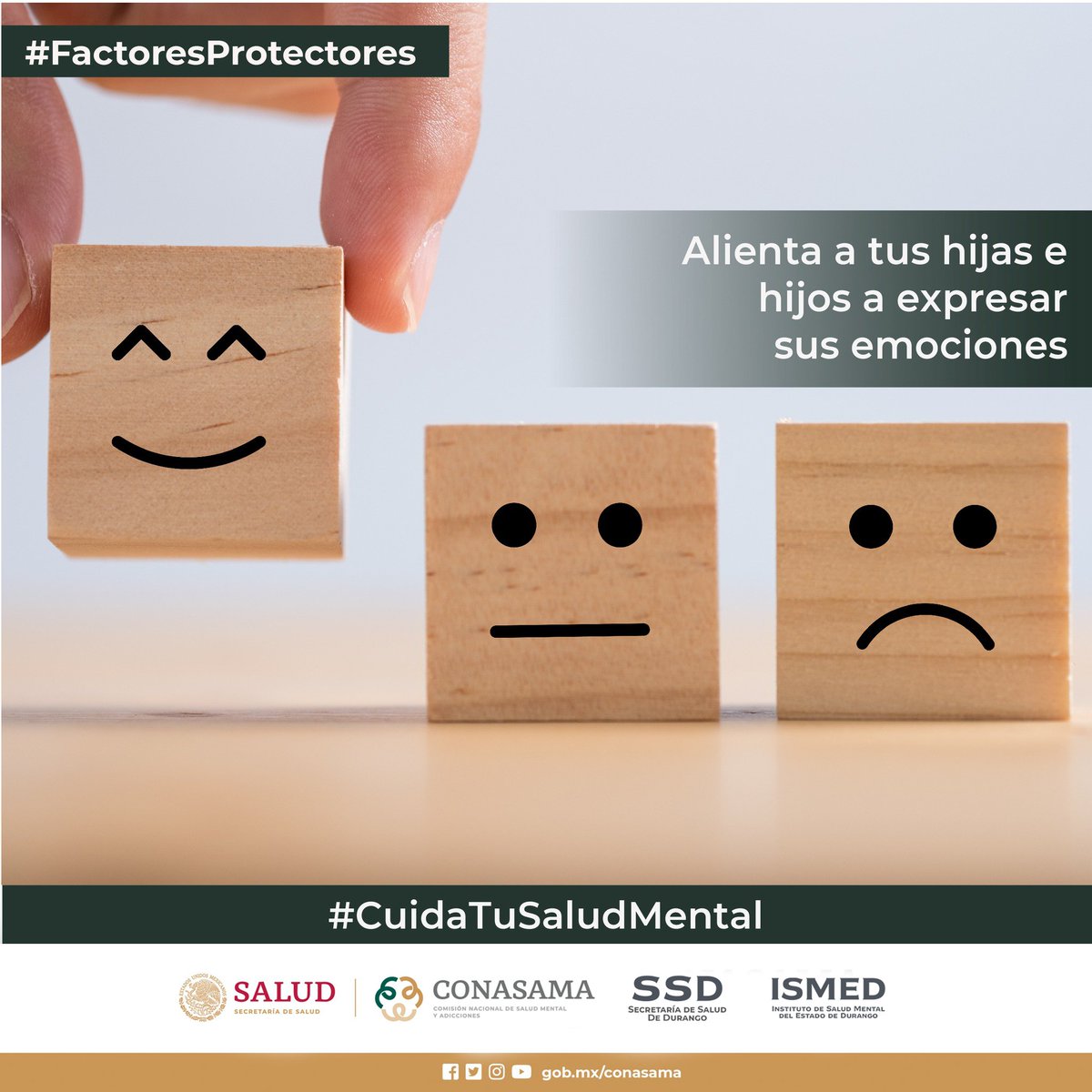 ismed_ssd's tweet photo. Expresar nuestras emociones es un #FactorProtector que nos ayuda a construir mejores relaciones.
Ser conscientes de nuestras emociones nos permite hablar claramente de nuestros sentimientos o resolver los conflictos y superar los sentimientos difíciles con mayor facilidad. https://t.co/MwmAu8yy0d
