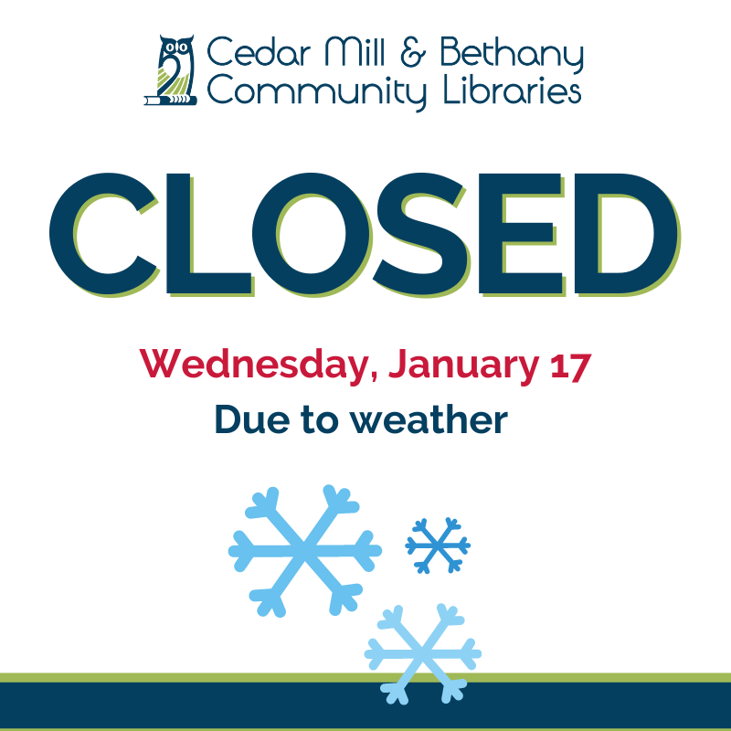 Cedar Mill & Bethany Libraries tweet media