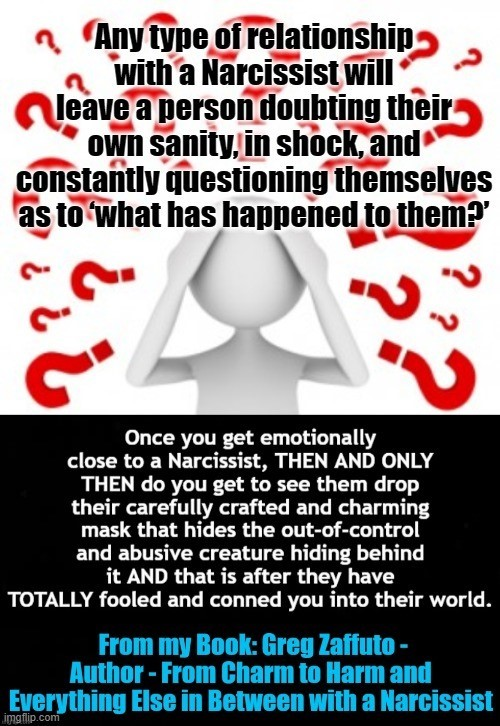LucyLathamBooks's tweet photo. narcissist abuse #Narcissism It is very unlikely that anyone (even those people you tried to explain Narcissism to) HAVEN’T ever experienced someone who has Narcissistic Personality Disorder – they were just charmed into believing… https://t.co/6QedAiezJY https://t.co/N1ZqtE8EXy https://t.co/WubbIrP00o